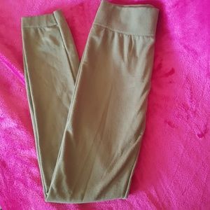Olive leggings